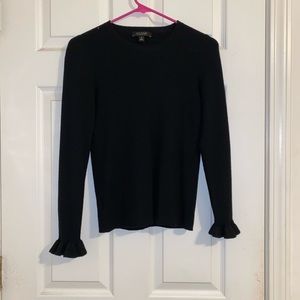 Ann Taylor Black Sweater Size: XL